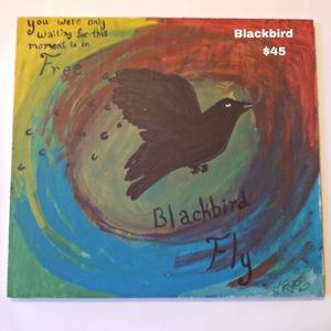 Blackbird Painting
